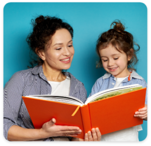 Parent and child reading